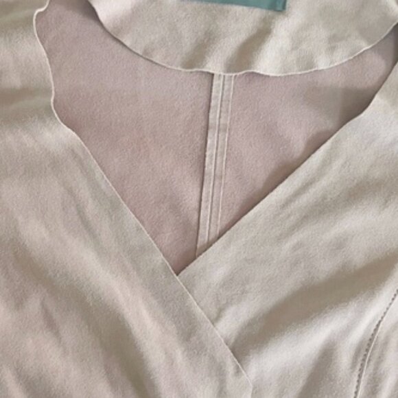 Bagatelle 100% Genuine Suede Leather Jacket in Soft Pink size Small - Picture 12 of 12